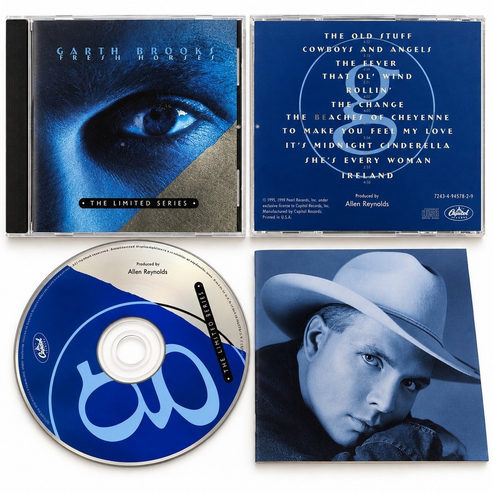 Garth Brooks Fresh Horses CD 1998 Limited Series Capitol Country 11 Track
